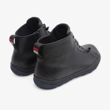 Camper Black Ankle Boots Mens - Peu Pista Online Ireland | YOLFZ2803